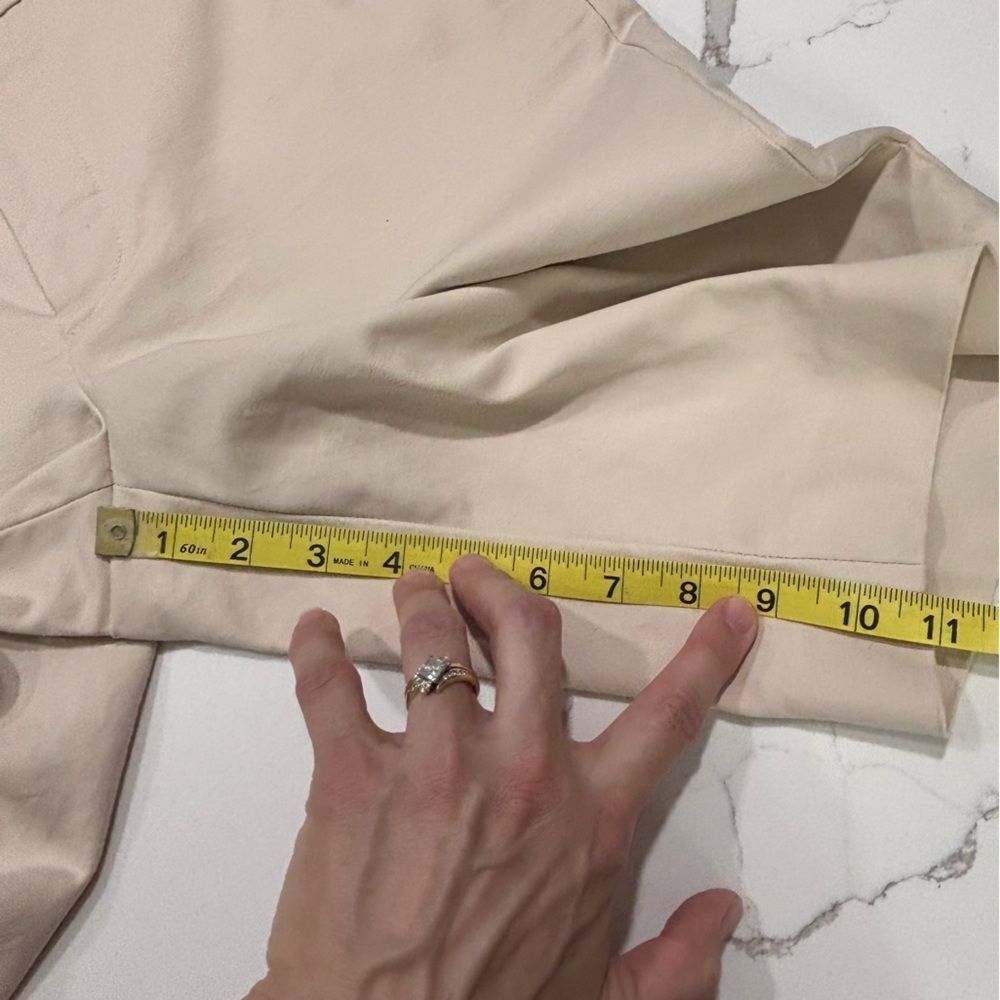 Lauren Ralph Lauren | Women’s Classic Tan Bermuda Chino 10” Casual Shorts Size 6 - Picture 14 of 15
